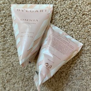 Bvlgari toilette samples new